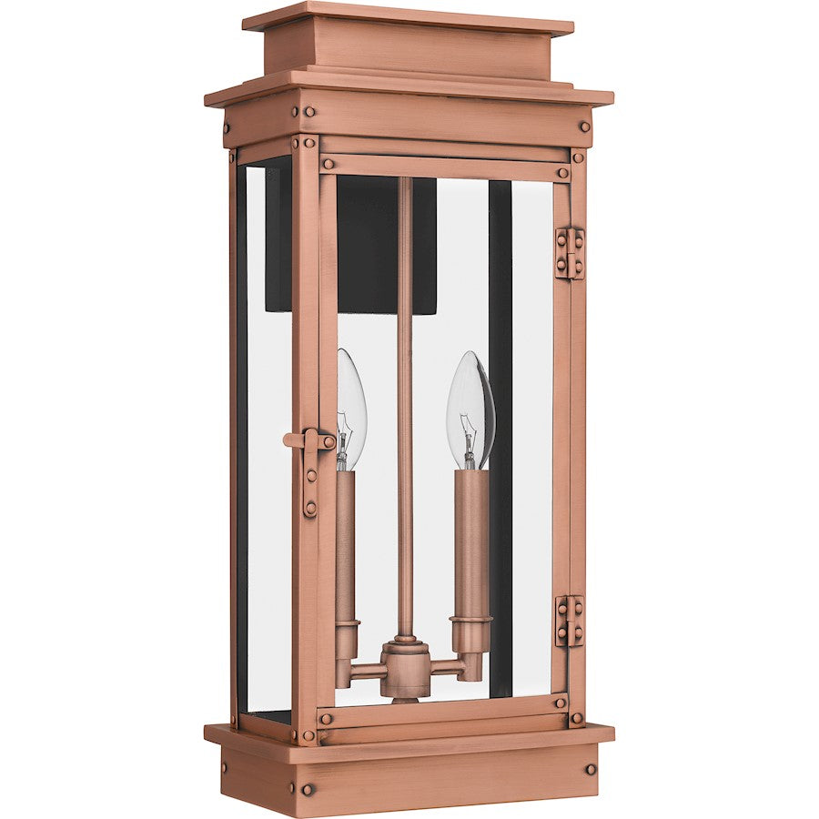 2 Light 19" Outdoor Wall Lantern