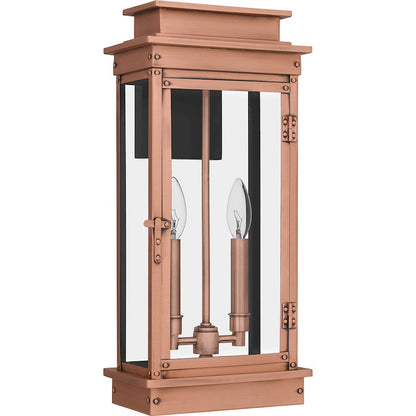 2 Light 19" Outdoor Wall Lantern