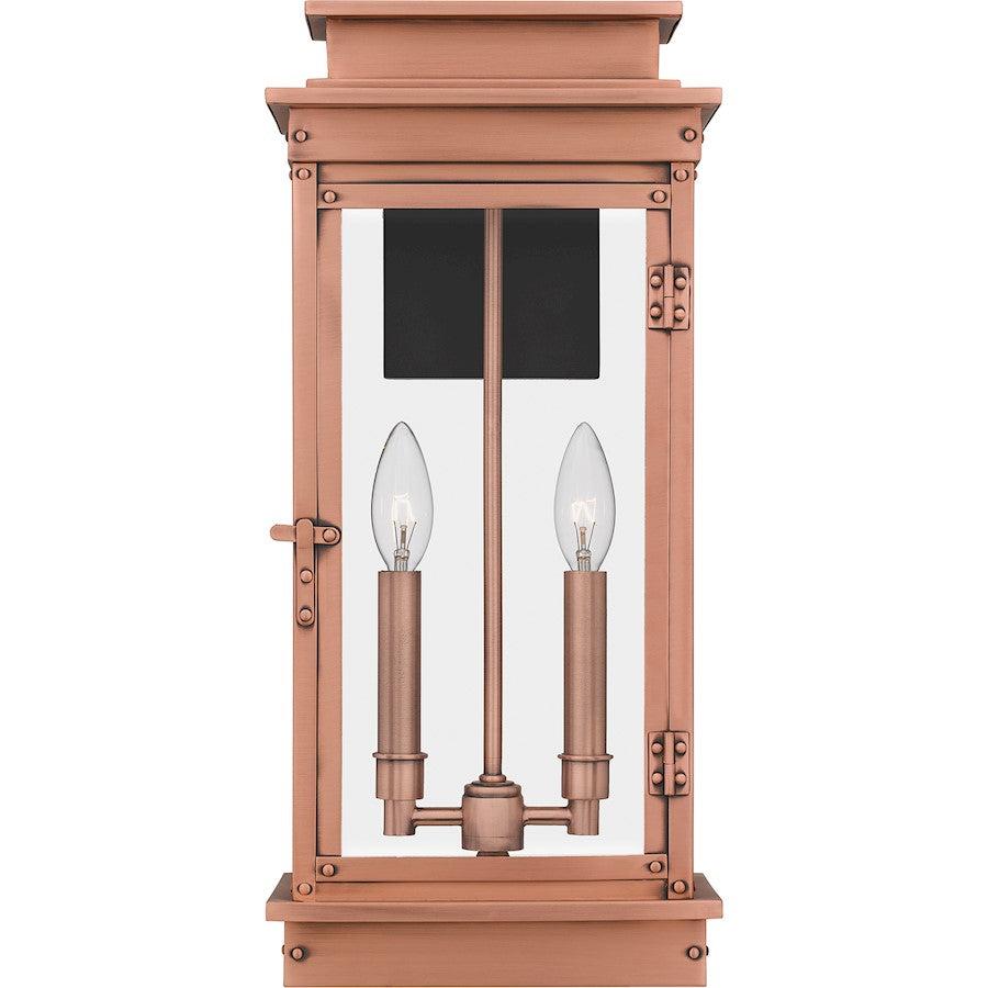 2 Light 19" Outdoor Wall Lantern