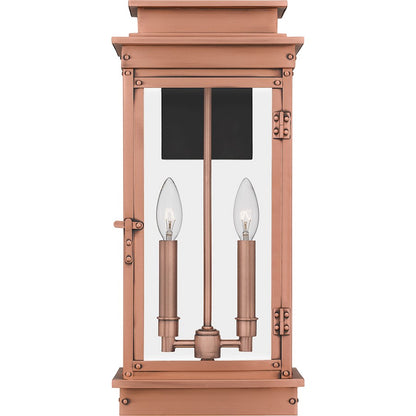 2 Light 19" Outdoor Wall Lantern