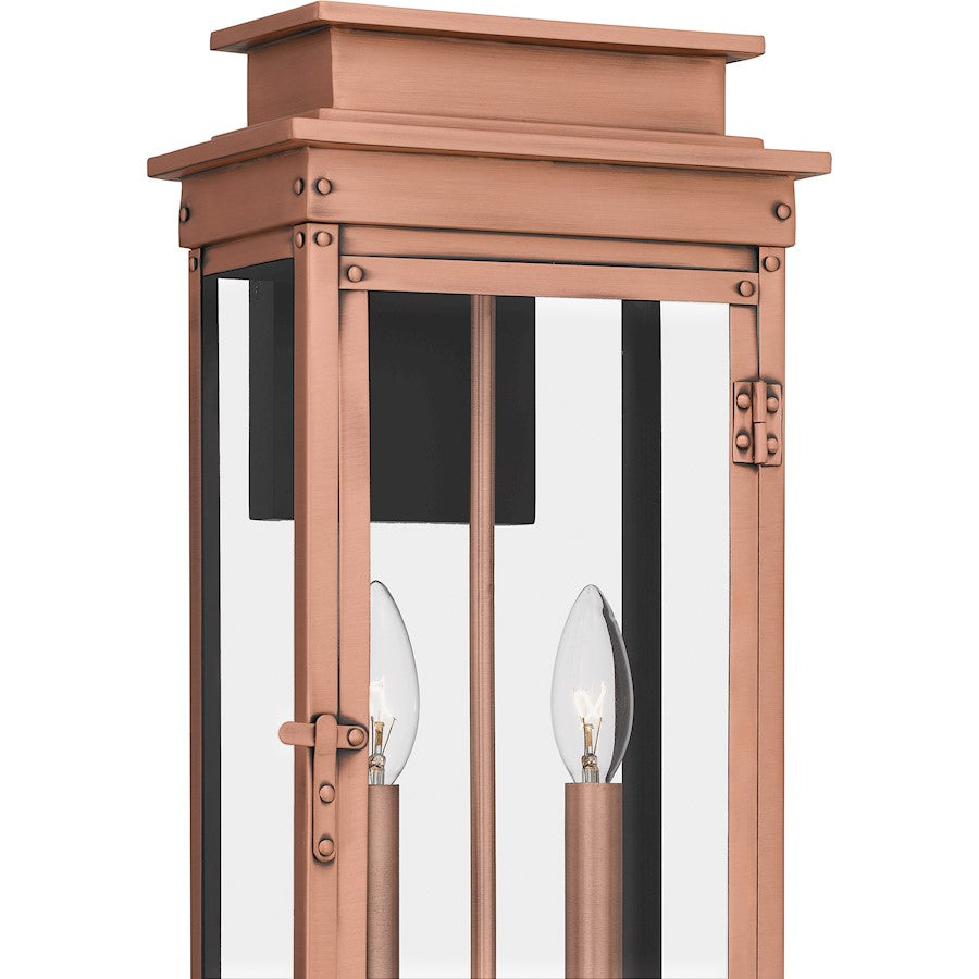 2 Light 19" Outdoor Wall Lantern