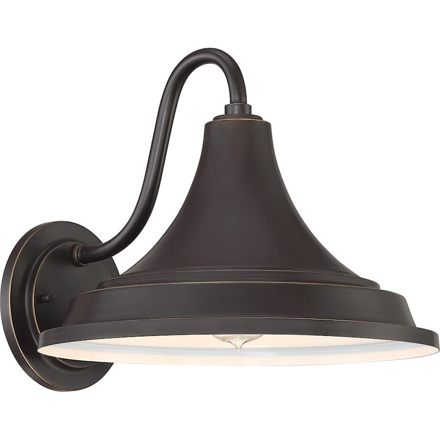 Quoizel Oceanfront 1 Light Large Outdoor Wall Lantern, Bronze