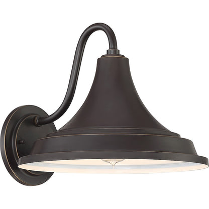 Quoizel Oceanfront 1 Light Large Outdoor Wall Lantern, Bronze