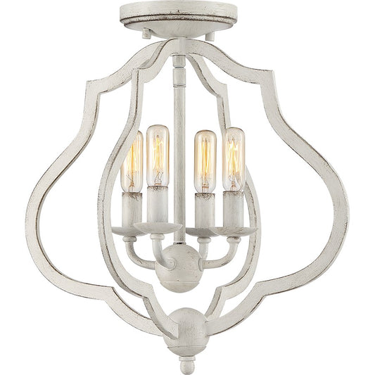 Quoizel O'Keefe 4 Light Semi-Flush Mount