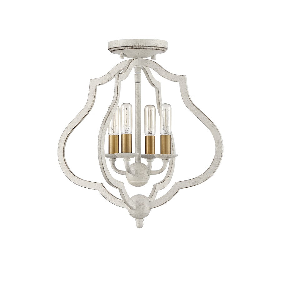 Quoizel O'Keefe 4 Light Semi-Flush Mount
