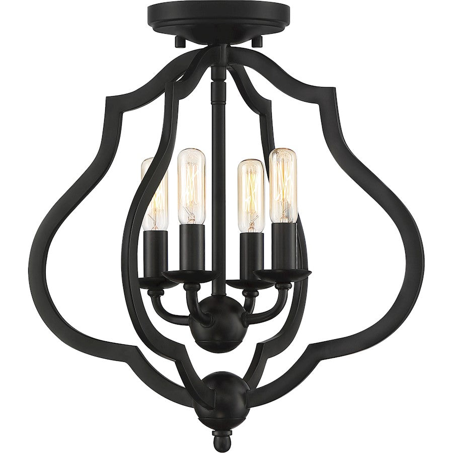 Quoizel O'Keefe 4 Light Semi-Flush Mount