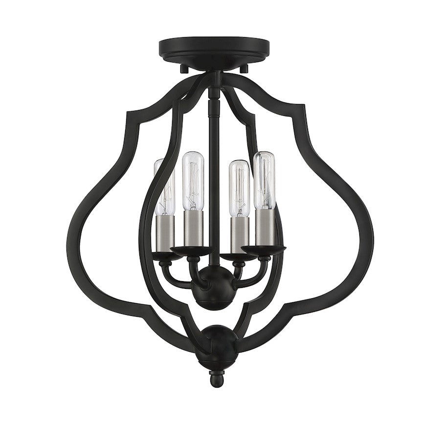 Quoizel O'Keefe 4 Light Semi-Flush Mount