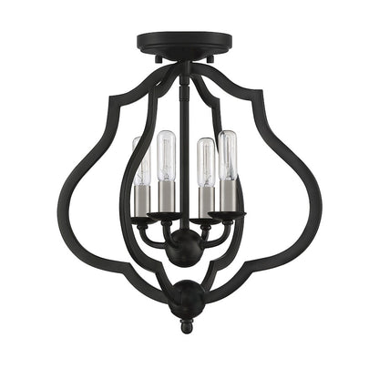 Quoizel O'Keefe 4 Light Semi-Flush Mount