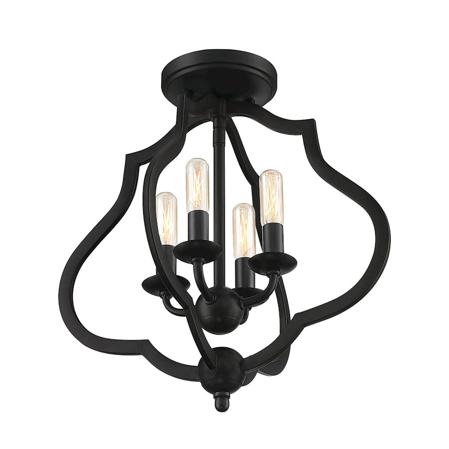 Quoizel O'Keefe 4 Light Semi-Flush Mount