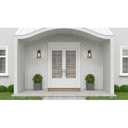 Quoizel O'Leary 1 Light 12" Outdoor Wall Mount, Earth Black