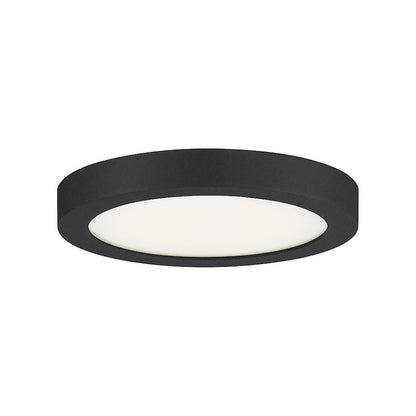 Quoizel Outskirts Flush Mount, Earth Black