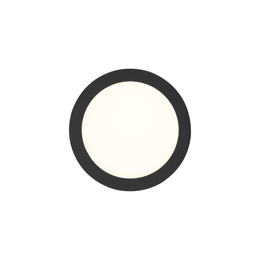 Quoizel 7.5" Outskirt Flush Mount, Oil Rubbed Bronze