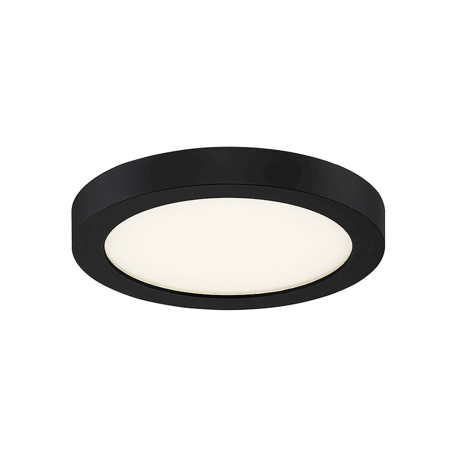Quoizel 7.5" Outskirt Flush Mount, Oil Rubbed Bronze