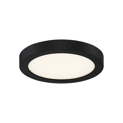 Quoizel 7.5" Outskirt Flush Mount, Oil Rubbed Bronze