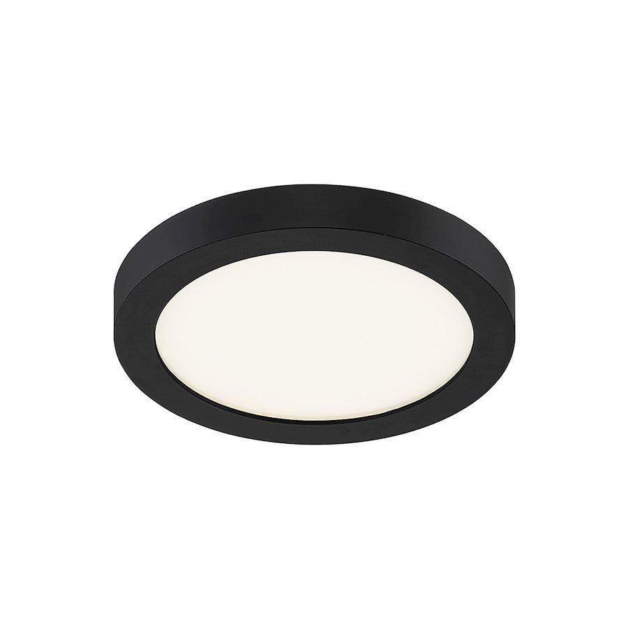 Quoizel 7.5" Outskirt Flush Mount, Oil Rubbed Bronze