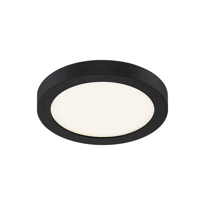 Quoizel 7.5" Outskirt Flush Mount, Oil Rubbed Bronze