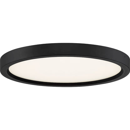 Quoizel 11" Outskirt Flush Mount, Oil Rubbed Bronze