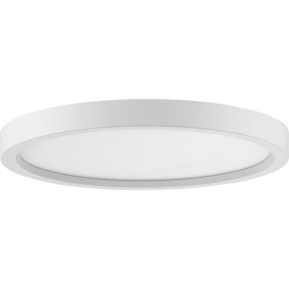 Quoizel Outskirts 11in LED Flush Mount | Modern Matte White and White Acrylic | Hallway & Bedroom Ceiling Light | Model OST1711W