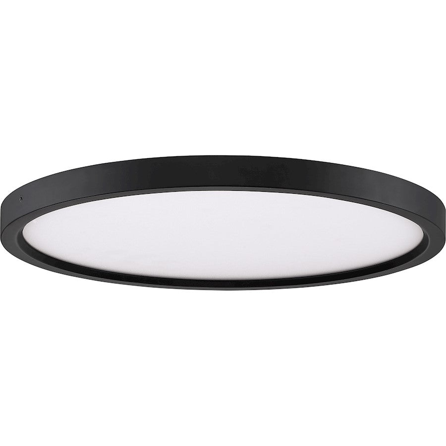Quoizel 15" Outskirt Flush Mount, Oil Rubbed Bronze