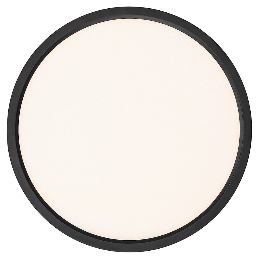 Quoizel 15" Outskirt Flush Mount, Oil Rubbed Bronze