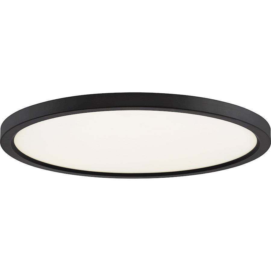 Quoizel 20" Outskirt Flush Mount, Oil Rubbed Bronze
