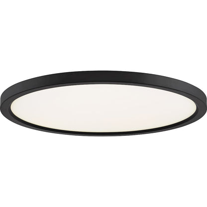 Quoizel 20" Outskirt Flush Mount, Oil Rubbed Bronze