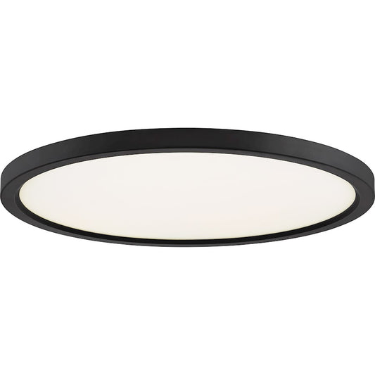 Quoizel 20" Outskirt Flush Mount, Oil Rubbed Bronze