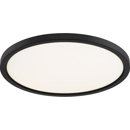 Quoizel 20" Outskirt Flush Mount, Oil Rubbed Bronze