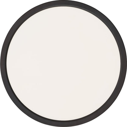 Quoizel 20" Outskirt Flush Mount, Oil Rubbed Bronze