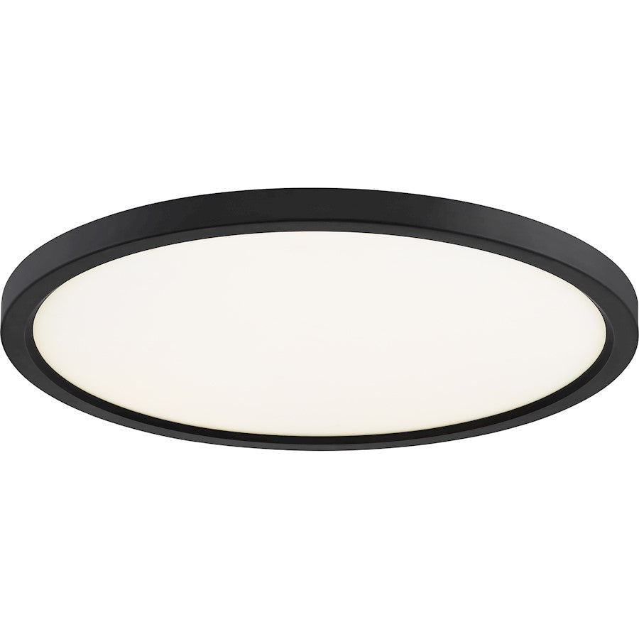 Quoizel 20" Outskirt Flush Mount, Oil Rubbed Bronze