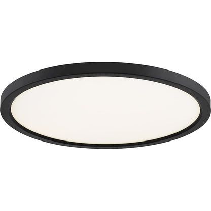 Quoizel 20" Outskirt Flush Mount, Oil Rubbed Bronze