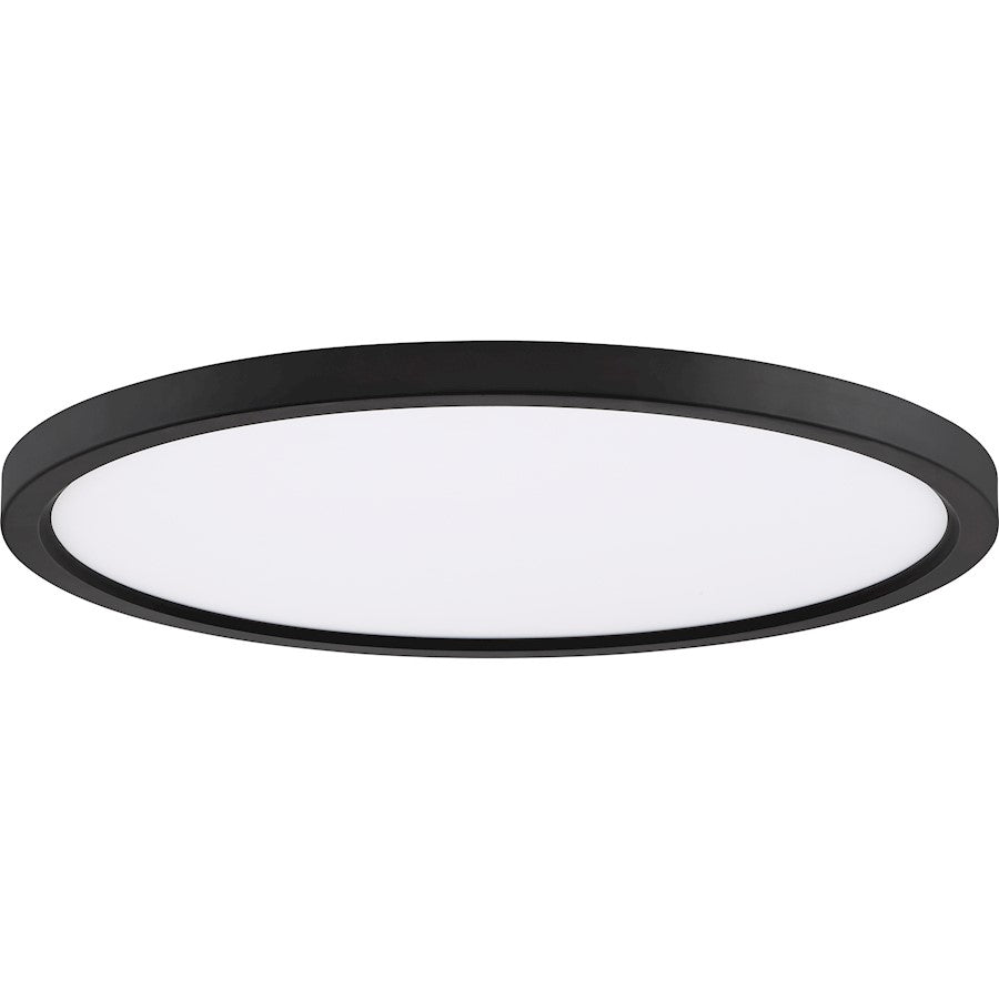 Quoizel 20" Outskirt Flush Mount, Oil Rubbed Bronze