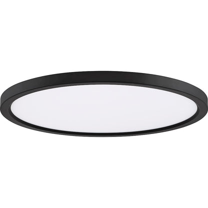 Quoizel 20" Outskirt Flush Mount, Oil Rubbed Bronze