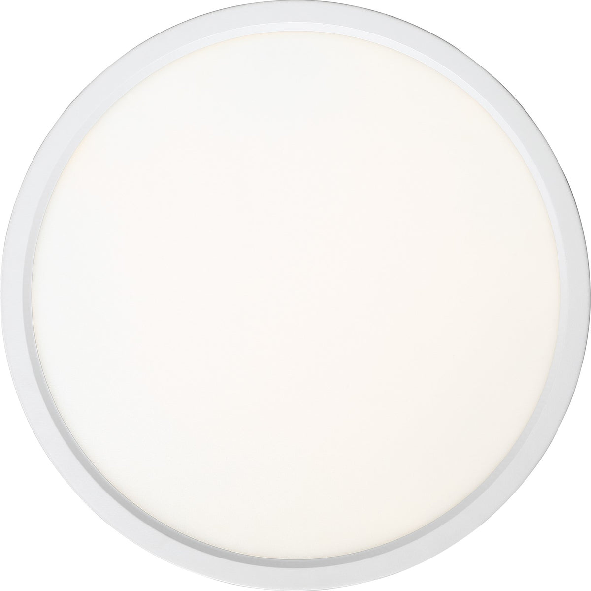 Quoizel Outskirts 20in Square LED Flush Mount | Modern Matte White Aluminum and White Acrylic | Kitchen & Hallway | 20 x 20 x 1 in | Model OST1720W