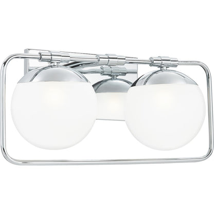 Bathroom Vanity Light, Polished Chrome