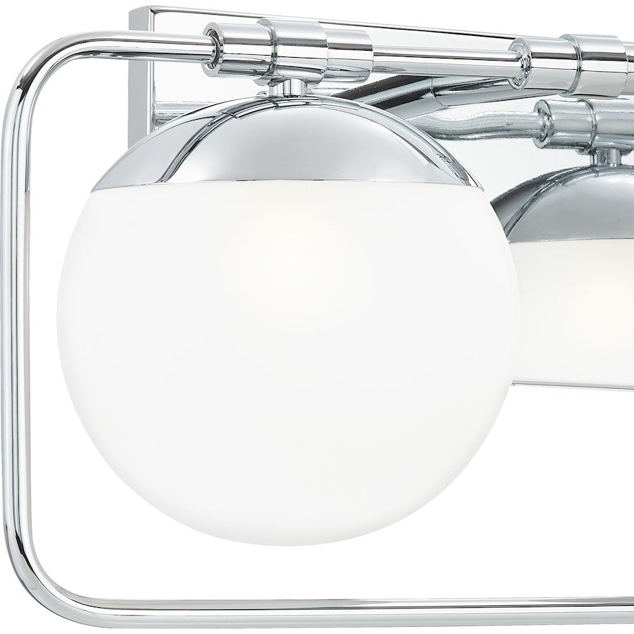 Bathroom Vanity Light, Polished Chrome