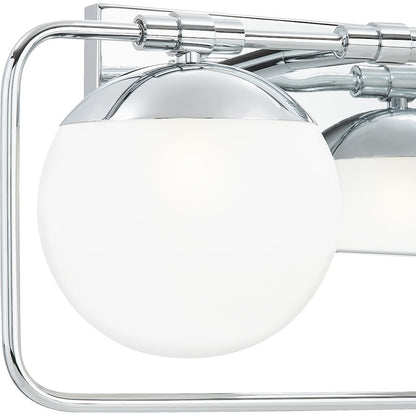 Bathroom Vanity Light, Polished Chrome