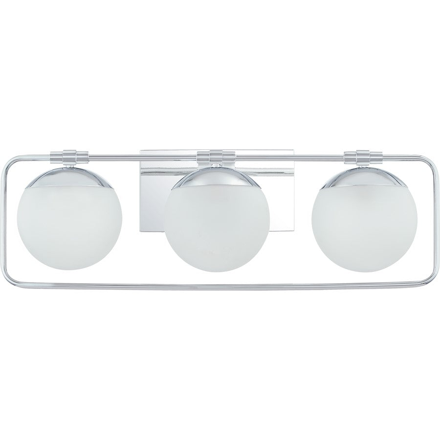 Bathroom Vanity Light, Polished Chrome