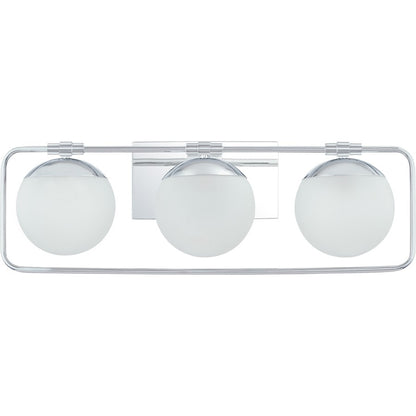Bathroom Vanity Light, Polished Chrome