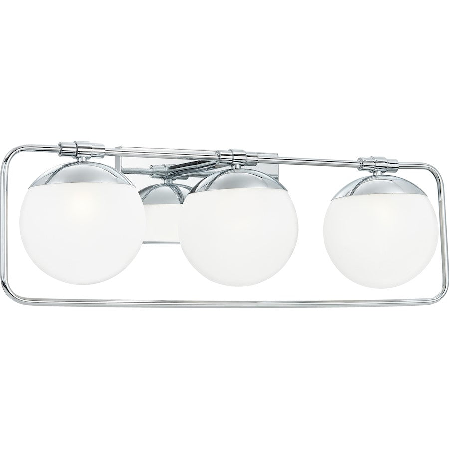 Bathroom Vanity Light, Polished Chrome