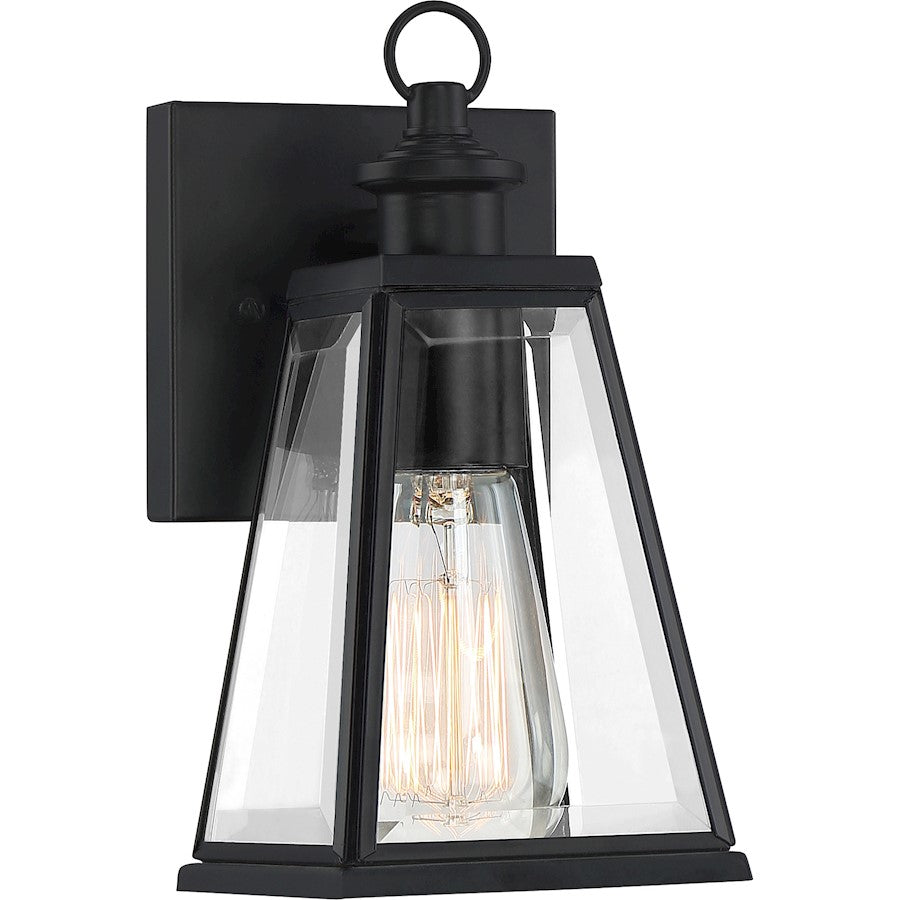 Quoizel Paxton 1 Light 4" Outdoor Lantern, Matte Black