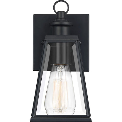 Quoizel Paxton 1 Light 4" Outdoor Lantern, Matte Black
