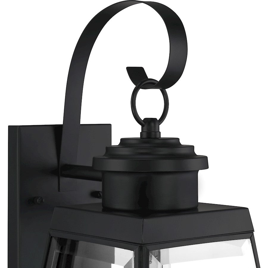 Quoizel Paxton 1 Light 5" Outdoor Lantern, Matte Black