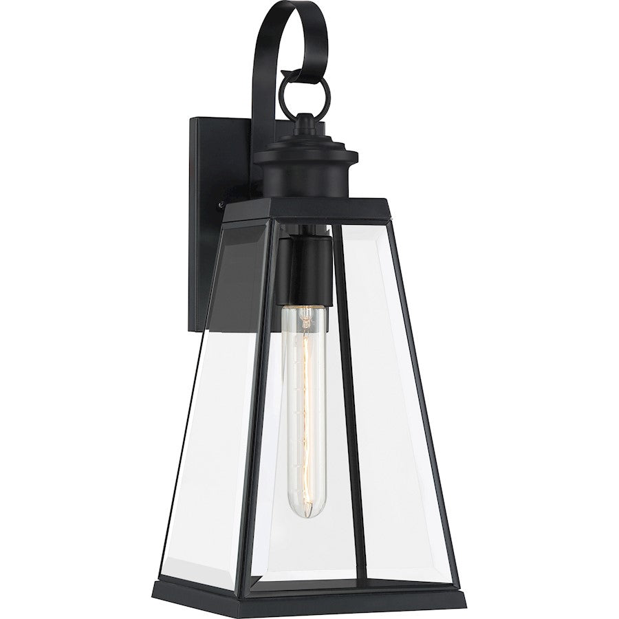 Quoizel Paxton Outdoor Lantern, Matte Black