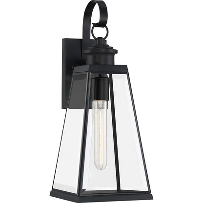 Quoizel Paxton Outdoor Lantern, Matte Black
