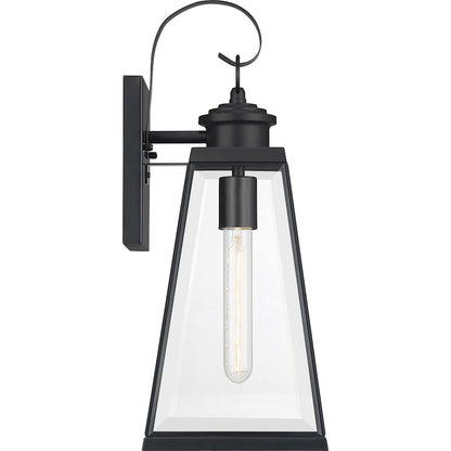 Quoizel Paxton Outdoor Lantern, Matte Black