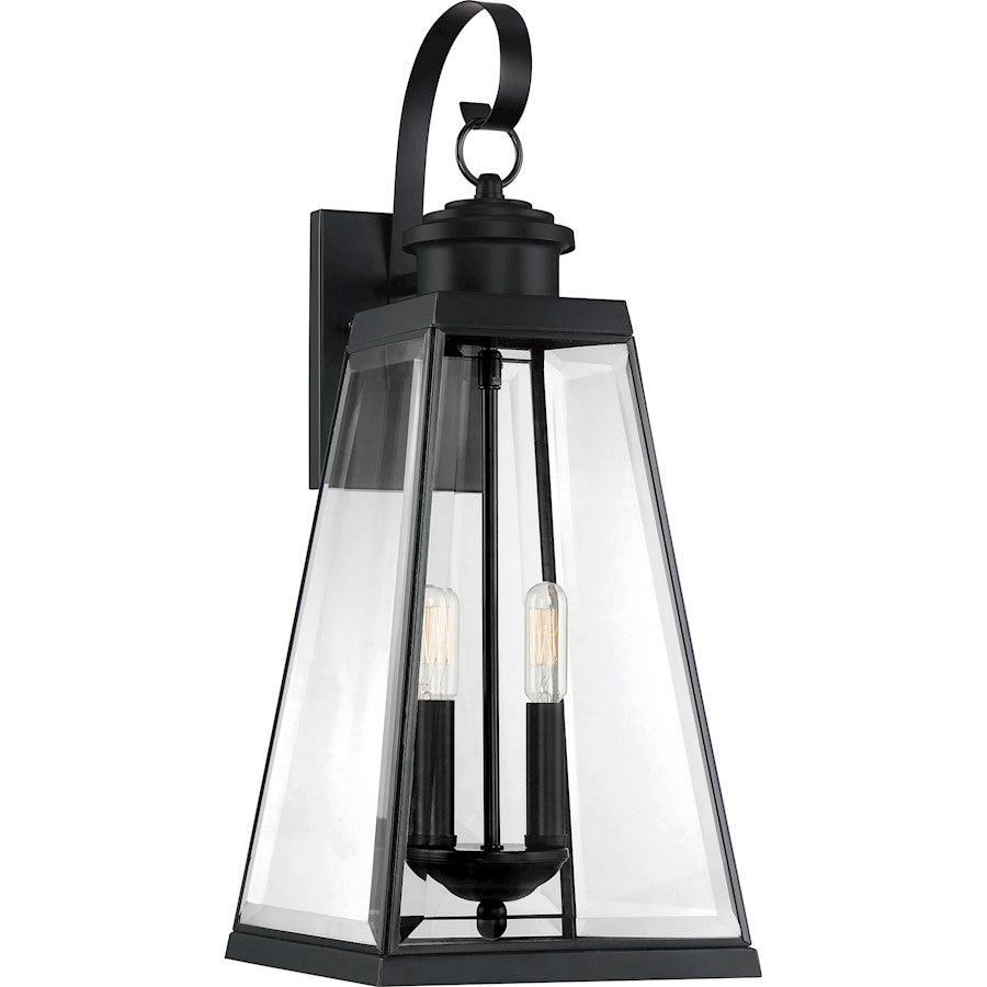 Quoizel Paxton Outdoor Lantern, Matte Black