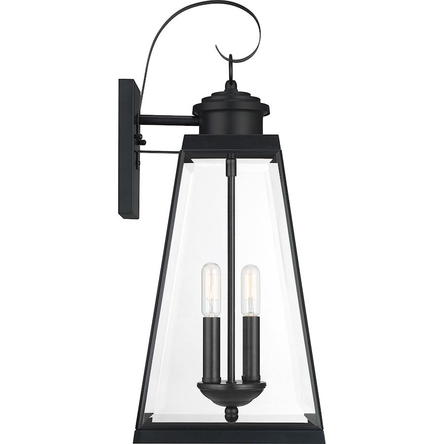 Quoizel Paxton Outdoor Lantern, Matte Black