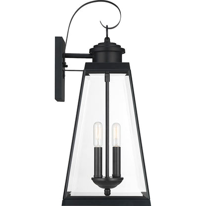 Quoizel Paxton Outdoor Lantern, Matte Black