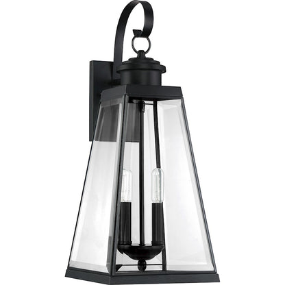 Quoizel Paxton Outdoor Lantern, Matte Black